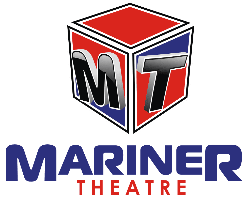 Mariner Theatre in Marinette Wisconsin. Locally Owned Movie Theater. Logo