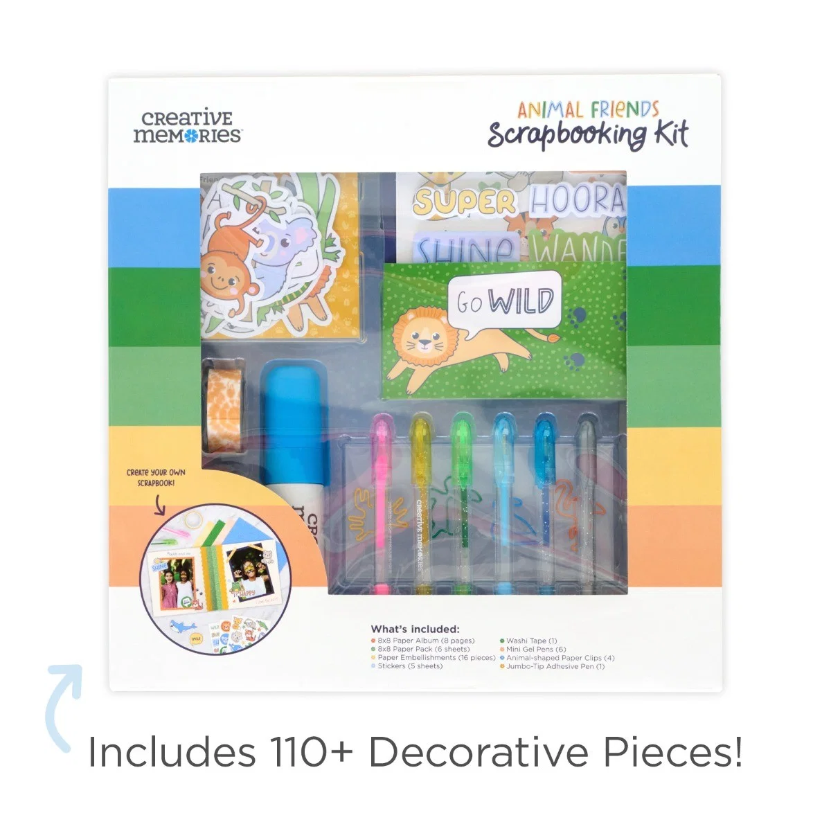 take & make: kids scrapbook kit