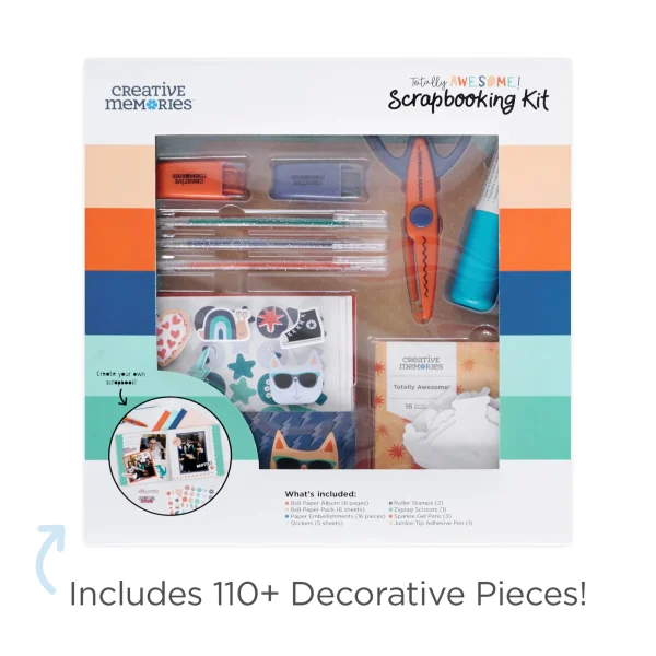 take & make: kids scrapbook kit