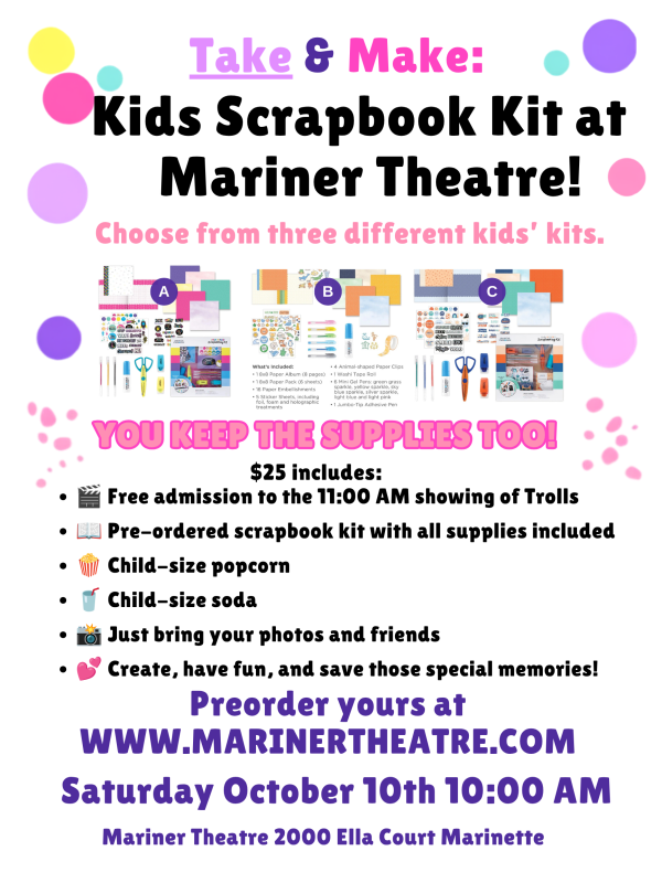 take & make: kids scrapbook kit